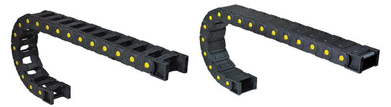 Bearing heavy cable drag chain