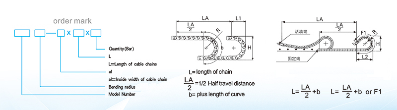 Bearing heavy cable drag chain
