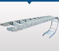 Steel cable drag chain intefral type for cnc machine