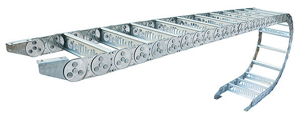 Steel cable drag chain intefral type for cnc machine