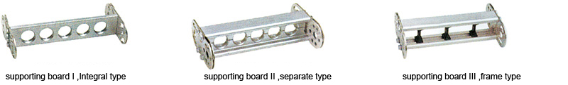 Steel cable drag chain upper and lower split type