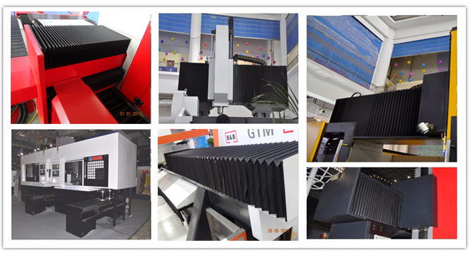 Customized Flexible Bellow Cover for CNC Machine