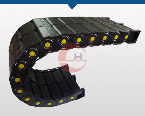 Double Row Engineering Plastic Cable Carrier Chain Protective Wire