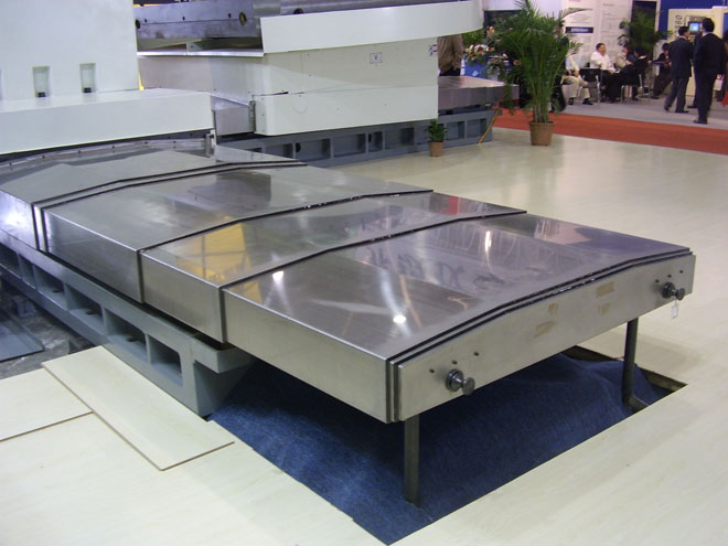 Steel Plate Machine Bellows Covers Application